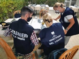 Nucleo carabinieri tutela lavoro e ispettori del lavoro