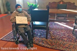 Tarquinia - La protesta di Enrico Fiorini