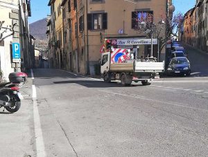 Bagnaia - Riaperta via De Gambara