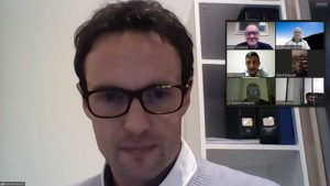 Viterbo - Il guardalinee Baccini partecipa alla riunione della sezione Aia