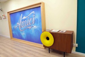 La casa di Amici ideata da Orsolini