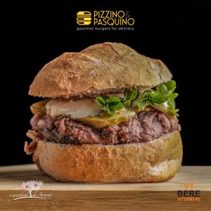Uno dei gourmet burgers