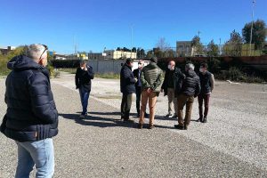 Civitavecchia - Il sopralluogo di stamani