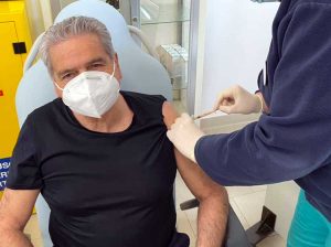 Giovanni Arena - Somministrazione vaccino