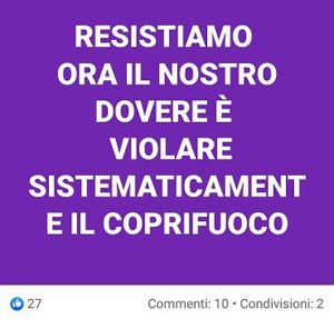 Il post individuato dalla polizia