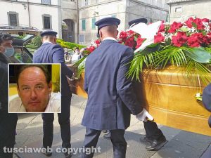 Montefiascone - I funerali di Paolo Brachini