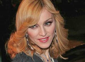 La cantante Madonna