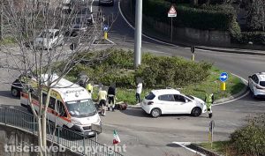 Viterbo - Pedone investito in via Belluno
