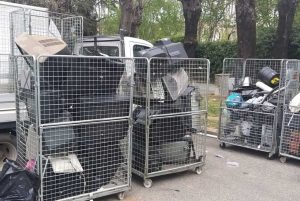 Sutri - Giornata ecologica organizzata dal comune insieme al gestore Gesenu