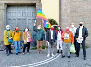 Viterbo - Rifondazione comunista in piazza per il 25 aprile