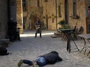 Dodi Battaglia a Civita di Bagnoregio