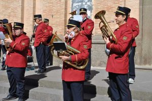La banda di Soriano nel Cimino nel giorno di Pasqua