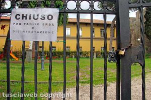 Viterbo - Il giardino della fraternità Chiara Lubich