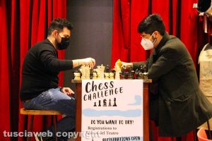 Viterbo - Bistrot del Teatro - Il torneo di scacchi organizzato da Rudy Guede