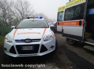 Carabinieri e 118 sul posto - foto di repertorio