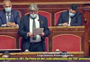 L'intervento di Umberto Fusco (Lega) al senato