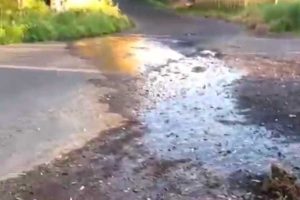 Montalto di Castro - Una perdita d'acqua