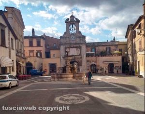 Sutri deserta nel giorno di Pasquetta