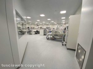 Coronavirus - Belcolle - La struttura di terapia intensiva