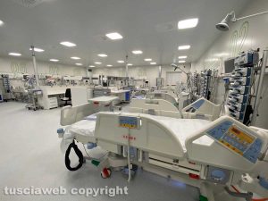 Coronavirus - Belcolle - La struttura di terapia intensiva