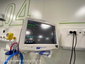 Coronavirus - Belcolle - La struttura di terapia intensiva