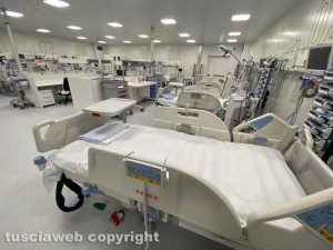 Coronavirus - Belcolle - La struttura di terapia intensiva
