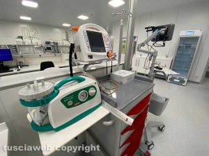 Coronavirus - Belcolle - La struttura di terapia intensiva