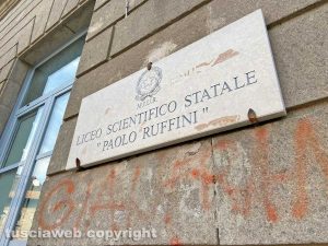 Viterbo - Il liceo scientifico Paolo Ruffini