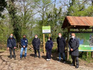 Il parco inaugurato alla riserva naturale del lago di Vico