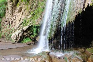 La cascata Strozza volpe