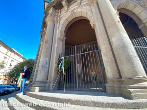 Viterbo - Il liceo Buratti chiuso