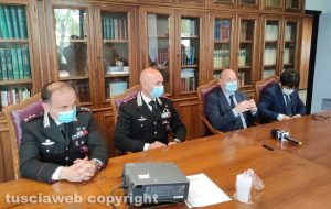 Viterbo - La conferenza stampa in procura