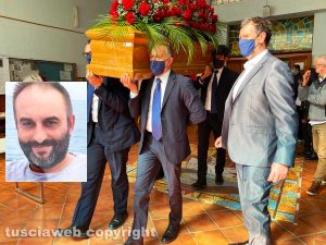 Viterbo - I funerali di Paolo Sganappa