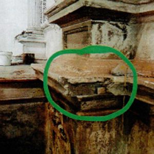 Sutri - La chiesa di San Francesco danneggiata