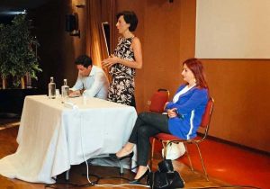 Marietta Tidei con Maria Cristina Rosa e Felice Casini