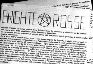 I volantini delle Brigate rosse