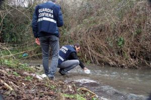 Guardia costiera in azione
