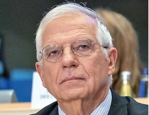 L'alto rappresentante dell'Ue per gli affari esteri Josep Borrell