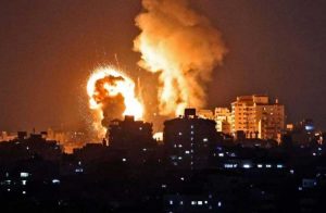 Razzi sulla Striscia di Gaza