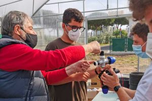 Tarquinia - La nuova serra sperimentale dell'Iis Cardarelli