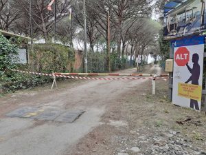 Tarquinia - La strada chiusa