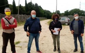 Tarquinia - Università agraria - Sopralluogo per il progetto Ossigeno