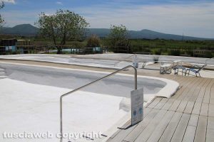 Viterbo - Il Bagnaccio chiuso