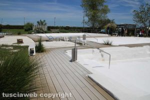 Viterbo - Il Bagnaccio chiuso