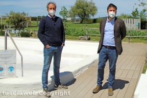 Viterbo - Il Bagnaccio chiuso - Federico Profili e Gabriele Scorza