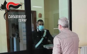 Terni - Prenotazione dei vaccini agli over 70 nelle caserme dei carabinieri