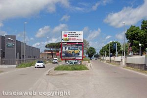 Viterbo - La zona del Poggino