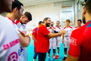 Sport - Pallavolo - Jvc - Beltrame con la squadra