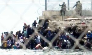 I migranti a Ceuta