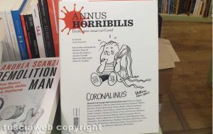 Viterbo - Annus horribilis alla libreria Straffi di via Saffi